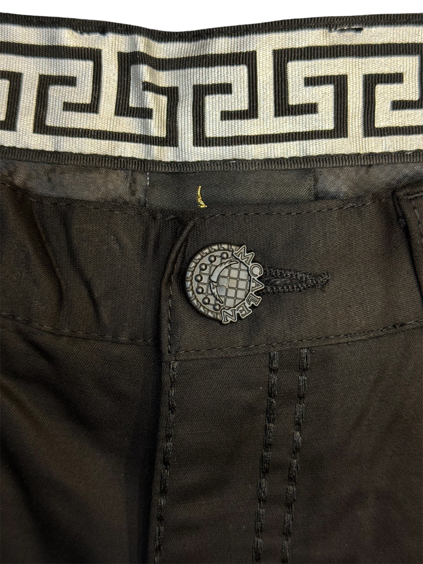 Pantalon Mcallen negro satinado
