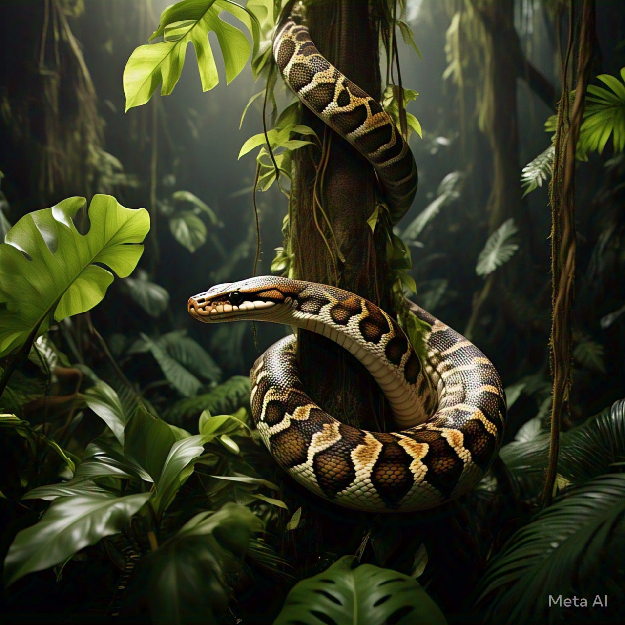 Victorius python Reticulatus